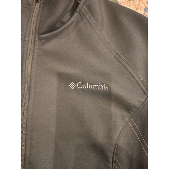 Columbia Jacket Womens Size Small Black Kruser Ridge Softshell Water Repellent - Picture 6 of 14
